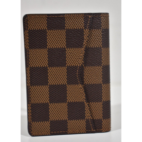 Louis Vuitton Chapman Brothers Rhino Brown Damier Logo Pocket Organizer Wallet - Picture 4 of 7